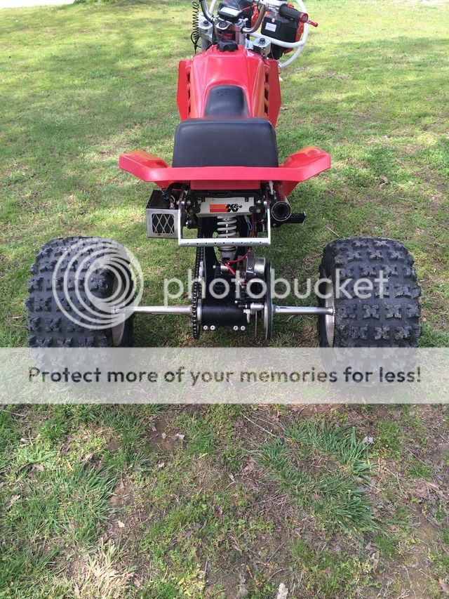 My solution to lighting, and still using the CR250r ignition. Honda