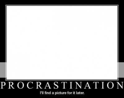 Procrastination Pictures, Images and Photos